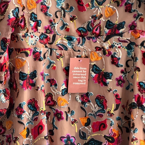 Ivy City Co Floral Midi Dress - Multicolor - Picture 4 of 5